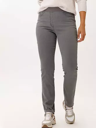 RAPHAELA BY BRAX | Pantalon Slim Fit PAMINA | grau